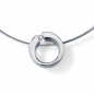 Preview: diamantcollier luna mond brillantanhänger