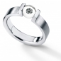 Preview: juwelier zeller spannring mit diamant in glaskugel