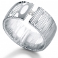 Preview: spannringe breit damast stahl brillant diamant humphfrey schmuck