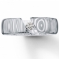 Preview: spannringe damast mit diamant