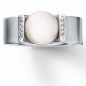 Preview: perlringe mit diamant
