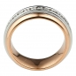 Preview: memoire ringe bicolor diamantringe