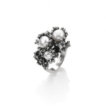 ringe silber perle giovanni raspini anemone kollektion 10562