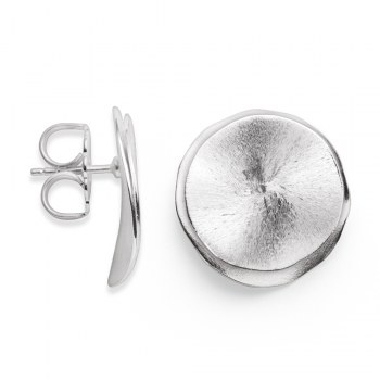 Ohrstecker Scheiben Sterlingsilber