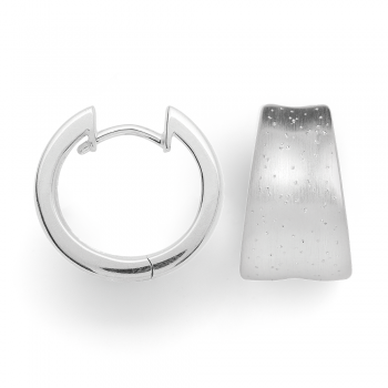 Creolen Silber Diamantiert