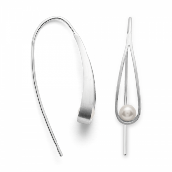 Ohrhänger Silber mit Perle