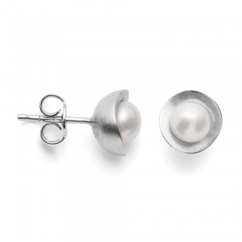Ohrstecker Silber mit Perle