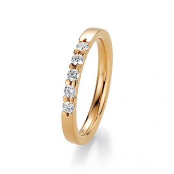 memoire ringe verlobungsringe diamantringe in apricotgold