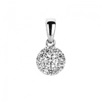 diamantanhänger diamantschmuck paveefassung brillantschmuck 9 mm