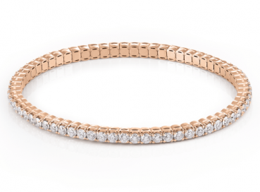 brillantarmbang roségold stretchy al coro br290r