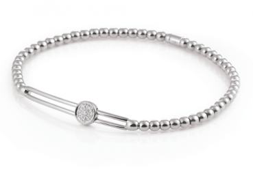 Armband Stretchy Weissgold mit Brillanten