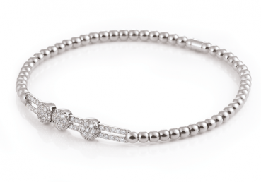 armbänder zum schlüpfen al coro stretchy a358w weissgold