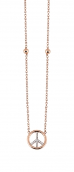 zeller al coro collier peace zeichen c236r