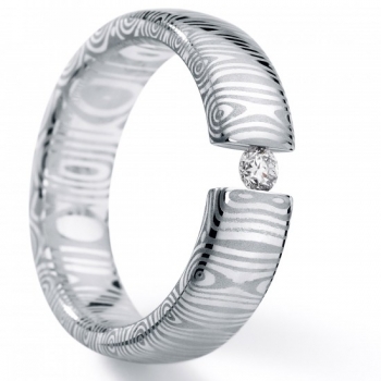 Spannring Brillant Damazener
