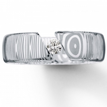 spannringe damast mit diamant