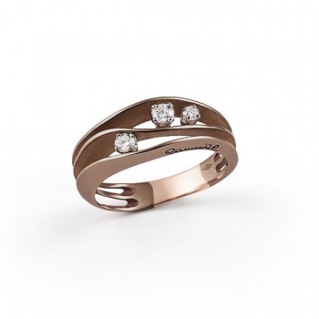 Annamaria Cammilli Dune Ring Braun Chocolate