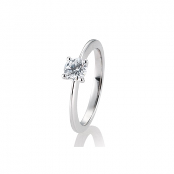 Diamantring 4er Krappe 0,60ct Weißgold