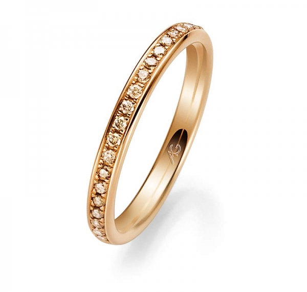 diamantringe champagner diamanten gerstner memoire ringe 29755/2.3