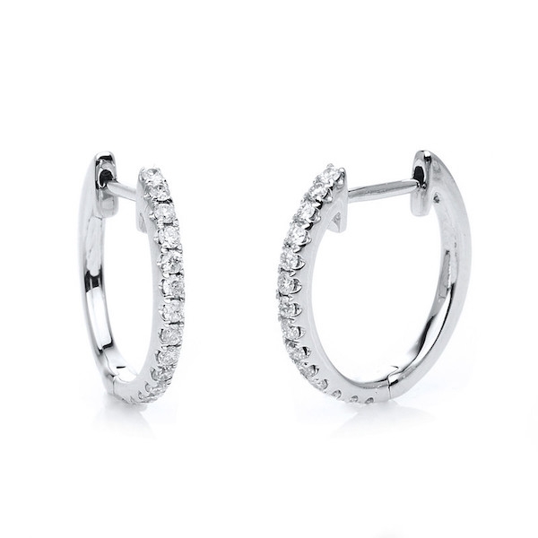 ohrringe klassisch ohrschmuck creolen rotgold weissgold brillanten