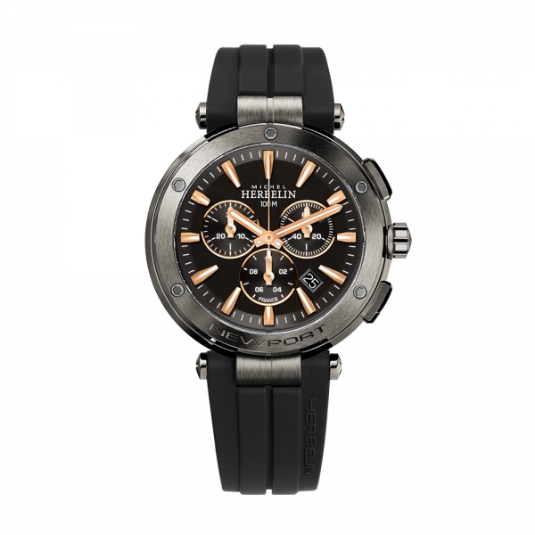 michel herbelin newport 37688/G33tca  elegant sportliche uhr für den segelsport