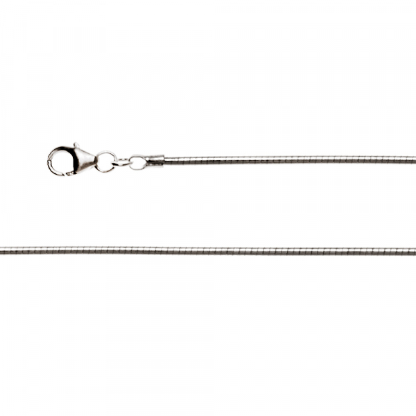 omega halsreif tonda in sterlingsilber