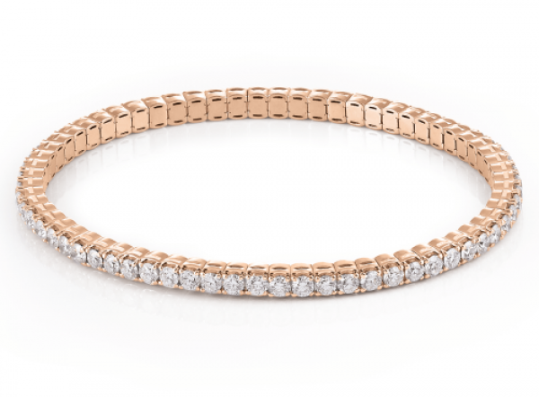 brillantarmbang roségold stretchy al coro br290r