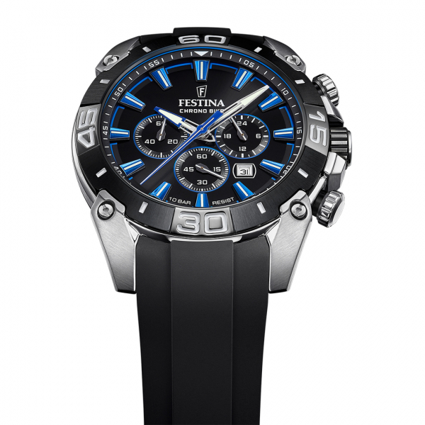 sportlich markante herrenuhren festina chrono bike