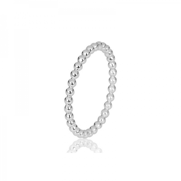 kugelring weissgold