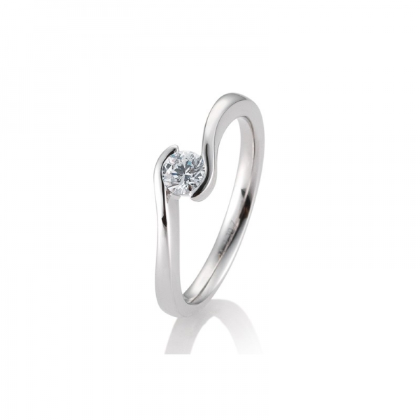 ringe schwungfassung diamant weissgold
