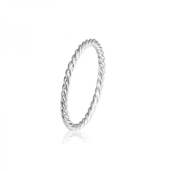 memoire ring kordel weissgold